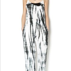 Elan tie-dye navy jumpsuit